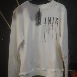 AMIRI White New Sweatshirt